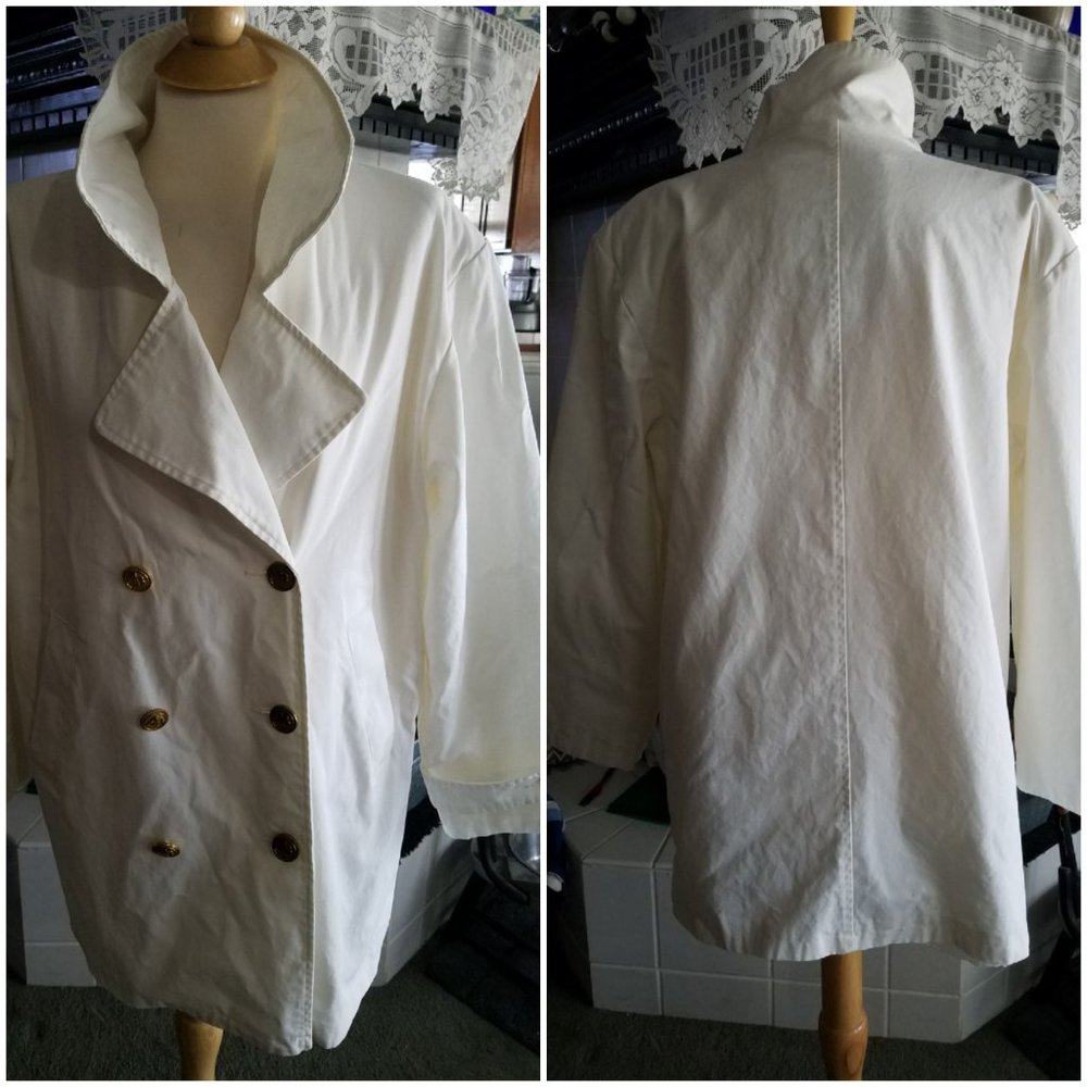 *Atlantic Beach Double Breasted Trench Coat